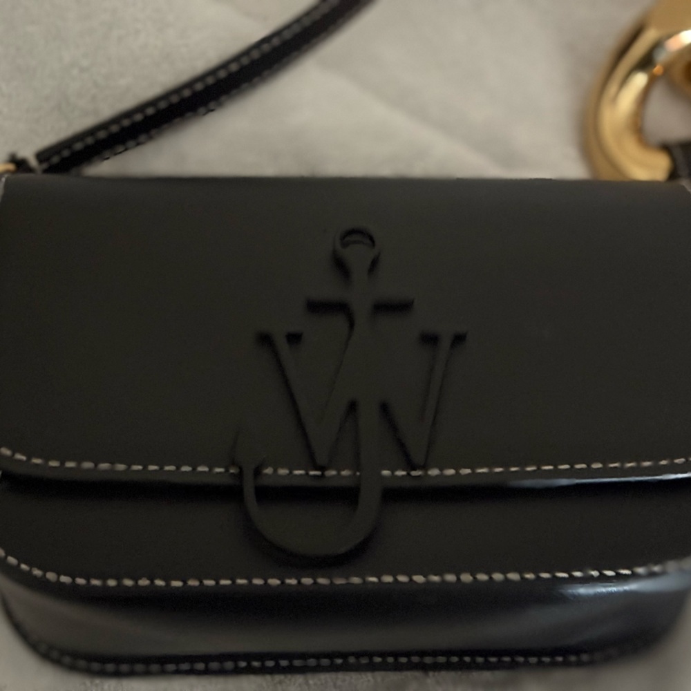 JW Anderson Black Designer Crossbody Bag